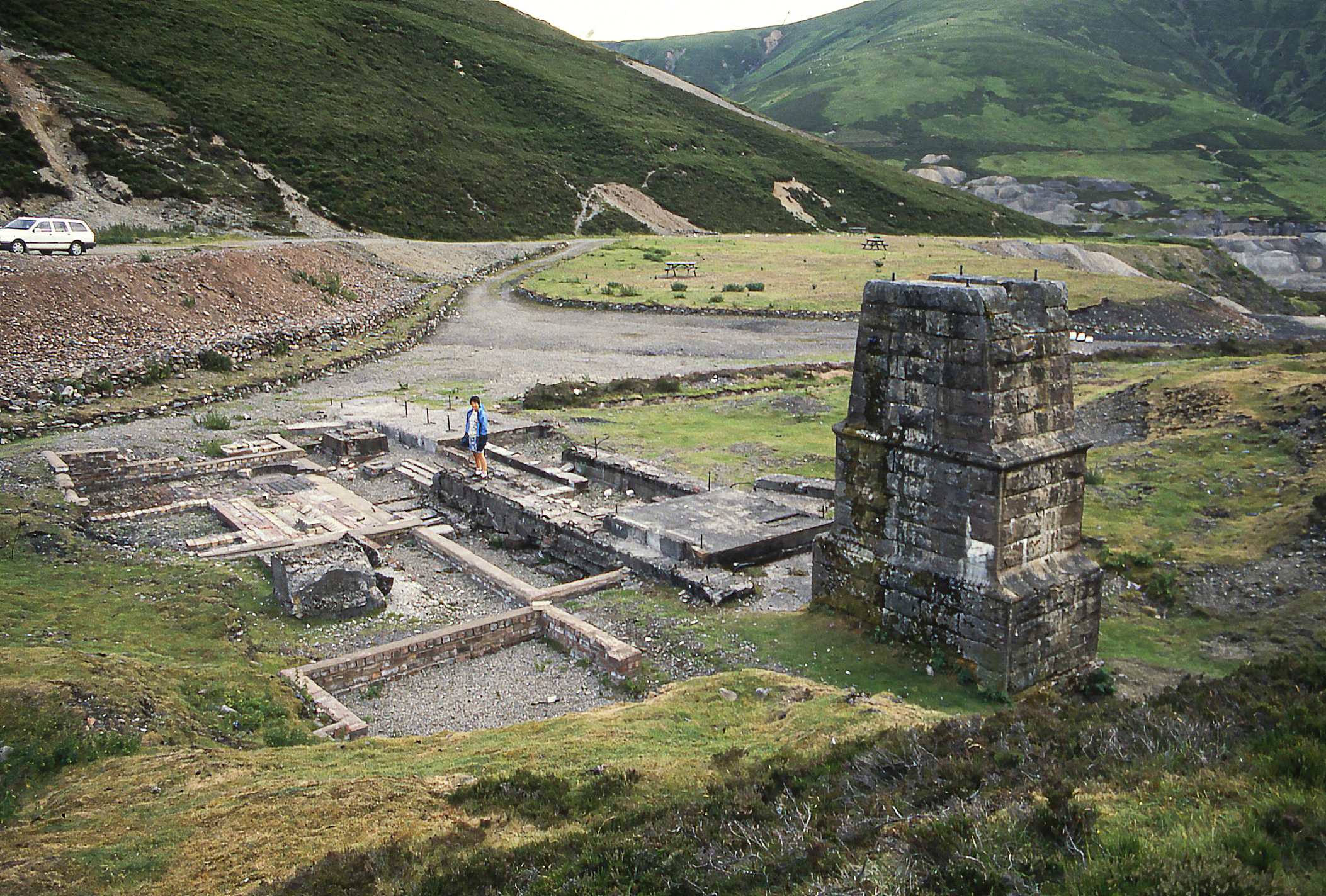 Scotland Overview of Bay Mine Walockhead Aug 1989
